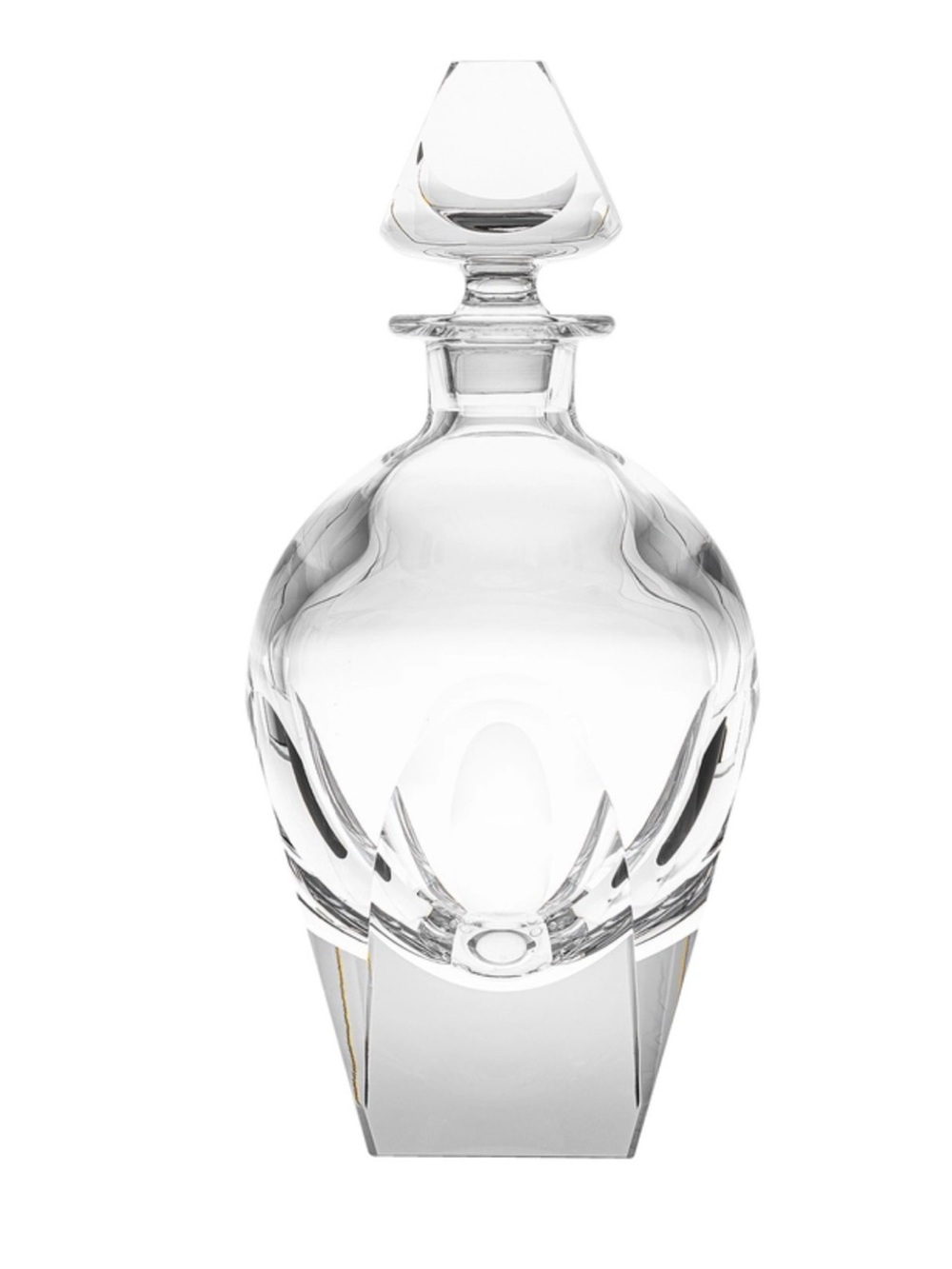 Vintage Moser Crystal “Bar” Decanter - Signed with Original Stopper